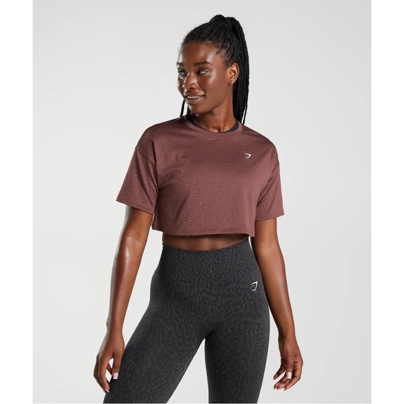 GYMSHARK Workout Crop Top - Picture 1 of 11
